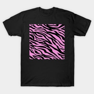 Tiger Print Pink T-Shirt